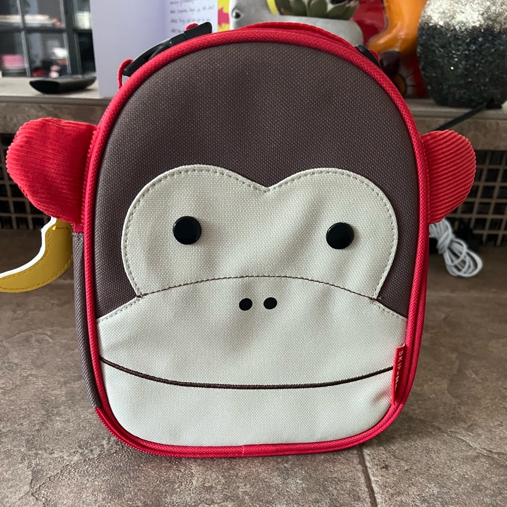 Skip Hop Insulated Monkey Lunch Bag (NWOT)
